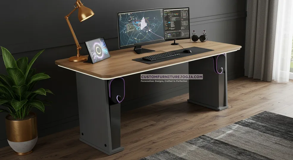 Jasa Pembuatan Meja Gaming Jogja